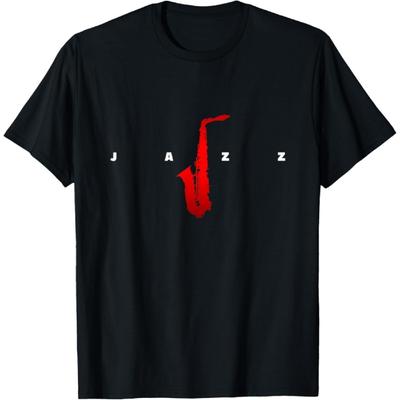 Jazz Music Saxophone T-Shirt(2)