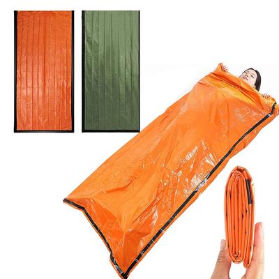 Emergency Sleeping Bag Emergency Blanket Survival Sleeping Bag Survival Gear for Camping Hiking Outdoor Adventure