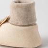 Newborn Baby Pre-walking Shoes Baby Thick Warm Toddler Shoes Non-slip Floor Socks