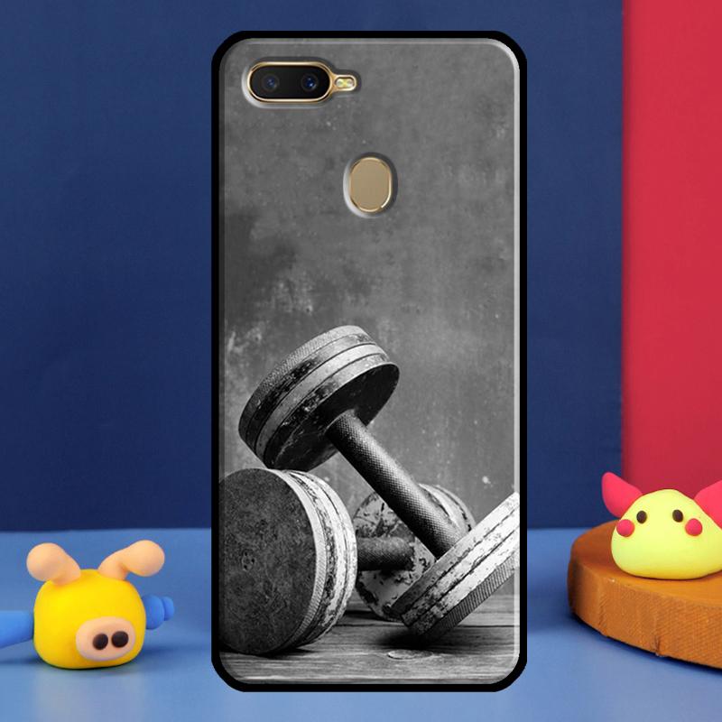 Bodybuilding Gym Fitness Case For Oppo A98 A78 A58 A15 A16 A17 A5 A9 A91 A52 A72 A76 A96 A74 A94 A54 S A57 A77 Cover