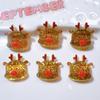 10Pcs New Cute Resin Cartoon Shining Christmas Collection Series Flat Back Scrapbooking DIY Jewelry Craft Decoration Accessories