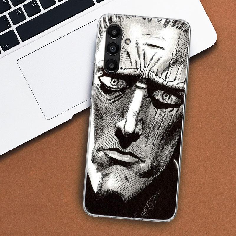 One P-Punch-Man Saitama King Phone Case For Samsung Galaxy A56 A55 A54 A53 A16 A15 A14 A13 A36 A35 A34 A33 A26 A25 A24 A23 A05S