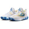 Nike Giannis Immortality 3 White Light Photo Blue Unisex Sneakers Light-Laser-Orange Soft-Yellow DZ7533-101