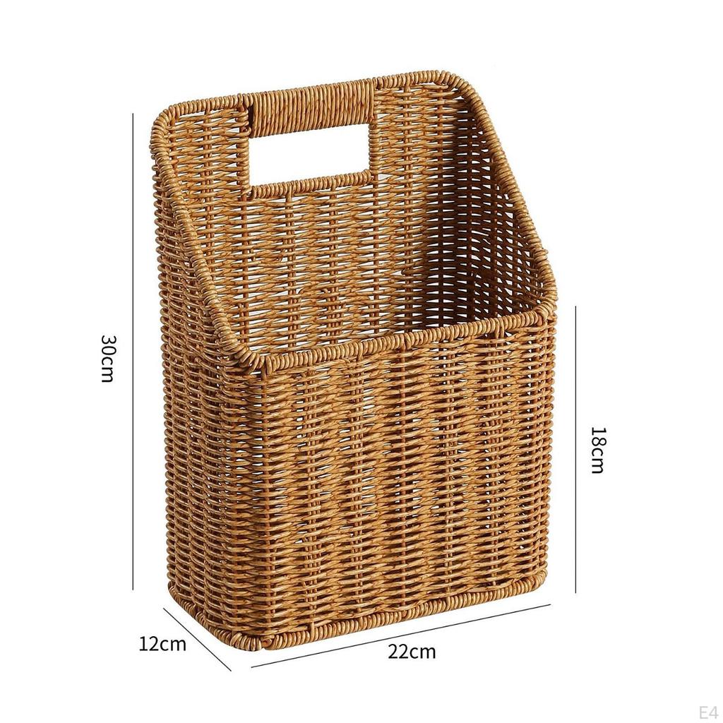 Mand Organizer Opbergdoos Wandmontage Multifunctionele Decoratieve Bak
