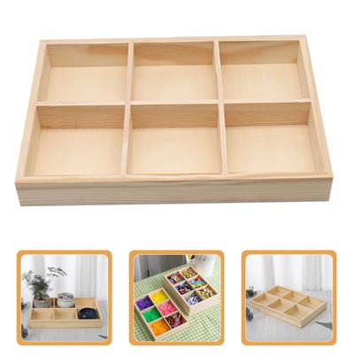 Aquarellstift-Aufbewahrungsschale Buntstiftetui Kiefernholz Buntstift Marker Organizer Große Kapazität