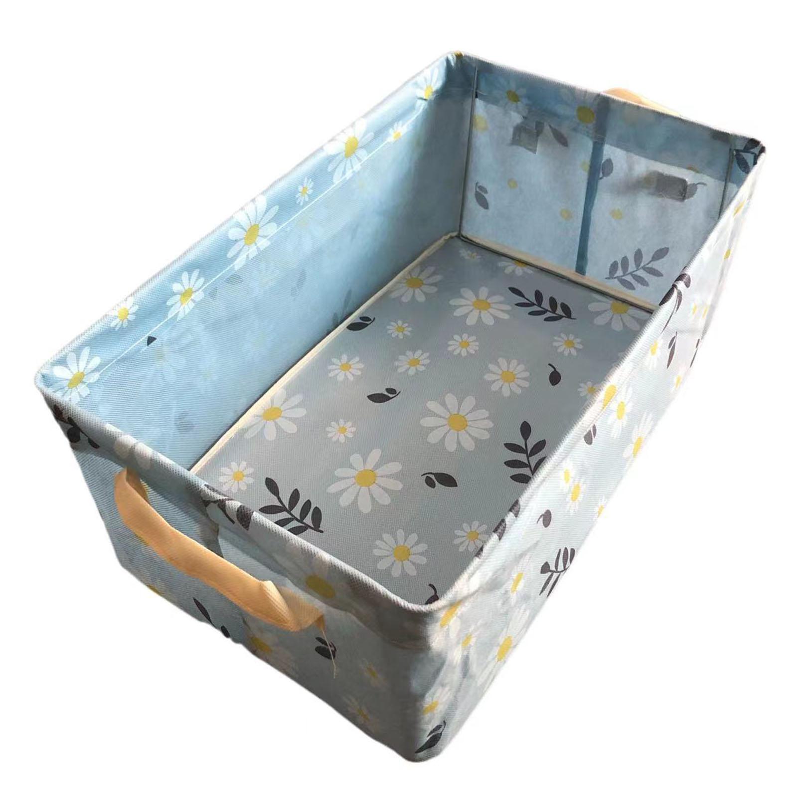 

Коробка для хранения одежды и брюк, экономящая место, моющаяся, для дома синий