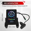 A96I-M7C-2 Afișaj LCD pentru Bicicletă Electrică Contor 24V 36V 48V 60V Panou LCD Scuter Electric Cu USB UART Pentru Bicicletă Electrică de Munte 5PIN Par
