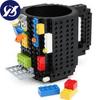 Building Blocks Mugs DIY Block Puzzle Mug C Ldren Toy Assembly Mug Coffee Cup