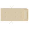Adirondack Chair Cushions 2 pcs Beige Oxford Fabric