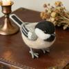Yousheng Felt Bird Sculpture Handmade Wool Songbirds Figure Realistic Wildlife-Inspired Design Soft Layered Feathers Decorative Figurine