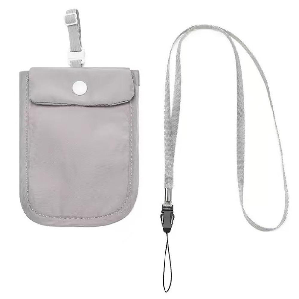 Solid Color Hidden Bra Wallet Safe RFID-Blocking Money Pouch  Outdoor Activities