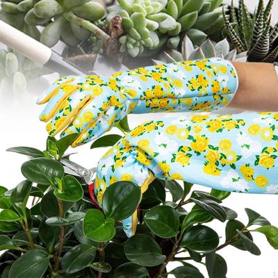 Long Sleeve Gardening Gloves,Rose Pruning Gloves Comfortable Gifts Light Protective