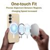 For Magsafe Magnetic Wireless Charge Case For Samsung Galaxy S24 Ultra S25 FE S23 S22 S21 Plus A15 A35 A55 Liquid Silicone Cover