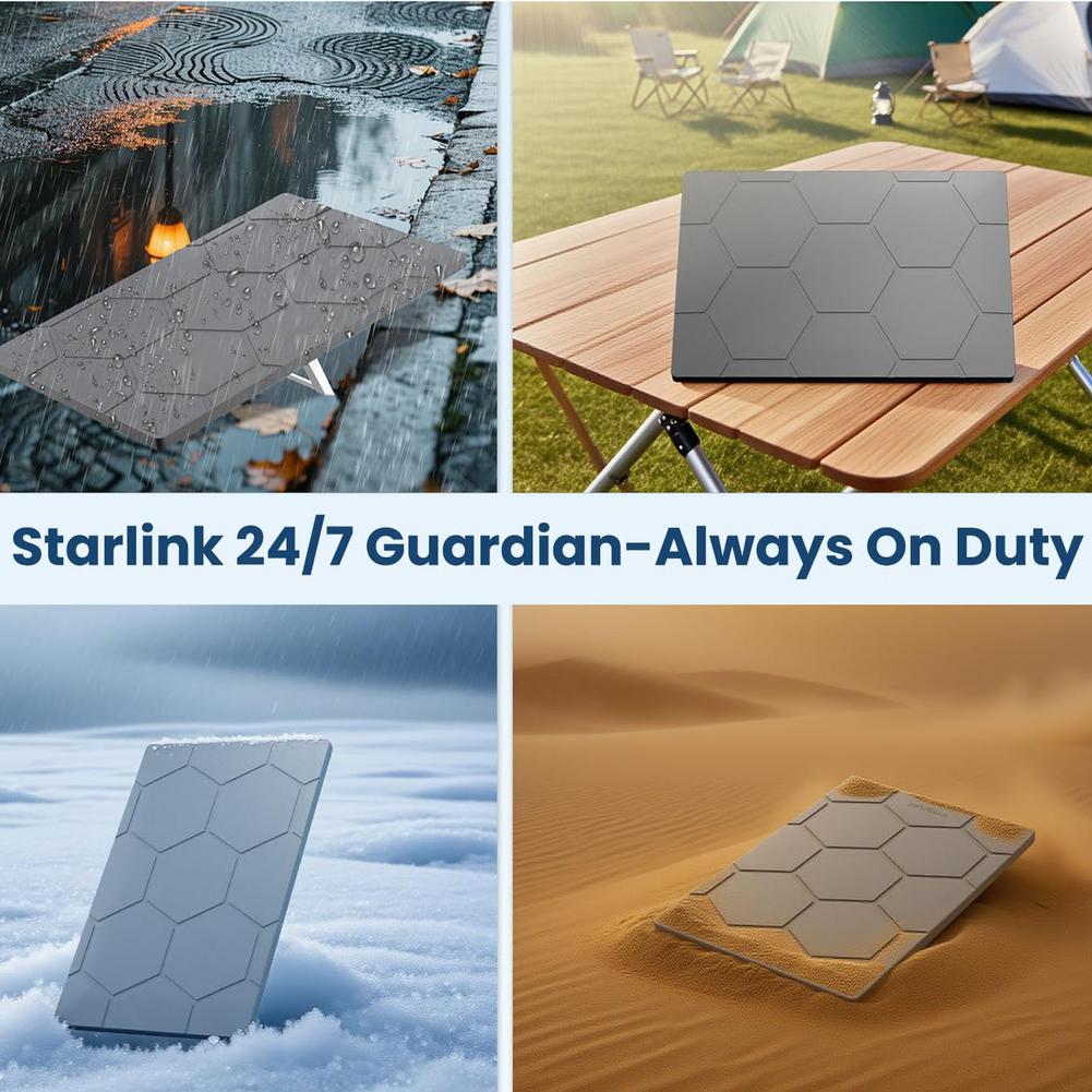 For Starlink Gen3 Satellite Disk Silicone Protective Case Shock And Dust Resistant Outdoor Satellite Accessories