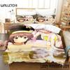 3D Anime Toji No Miko Kanami Etou Bedding Set Duvet Cover Bed Set Quilt Cover Pillowcase Comforter King Queen Size Boys Adult