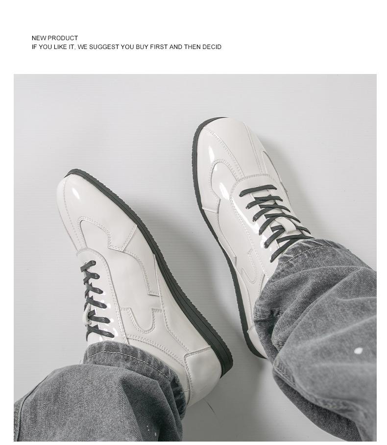 Herren Vintage Minimalistische Deutsche Trainingsschuhe - Klassische Lässige Boxschuhe, Große Größen Erhältlich