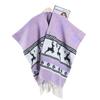 Autumn and winter double-sided thickened shawl with female Christmas series going out warm cape cape new