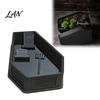 Creative Desktop Ornaments Gothic Casket Flower Pot, Include Tombstone And Rake Accessories, Creepy Garden Figurines Unique 3D Printed Plant Container