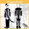 Halloween Skull Dinosaur Cosplay Costume For Kids With Polyester Fabric For Stage Performance