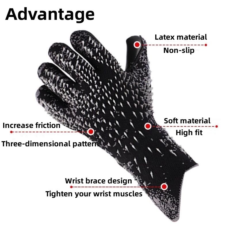 Professional Goalkeeper Gloves Kids Adults Football Goalie Gloves Anti-slip Soccer Goalie Gloves Training Protective Accessories