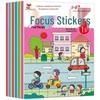 Cartoon Sticker Book for Toddlers: Ages 0-6 Concentration Training