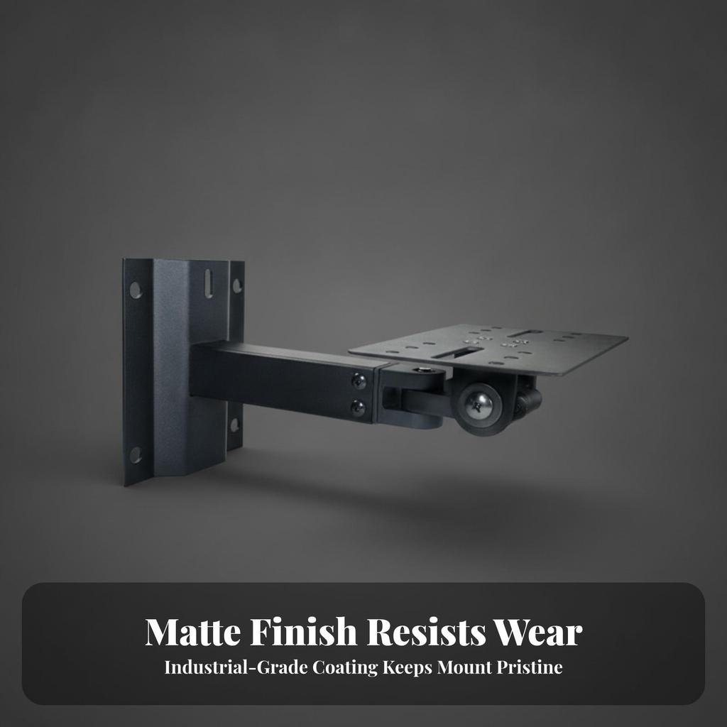 Speaker Wall Mount Bracket Full Motion Bookshelf Sturdy