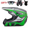 Full Face Motorcycle Helmet Off-Road ATV Dirt Bike Downhill Mountain Karting Adult Unisex ABS Safety Gear