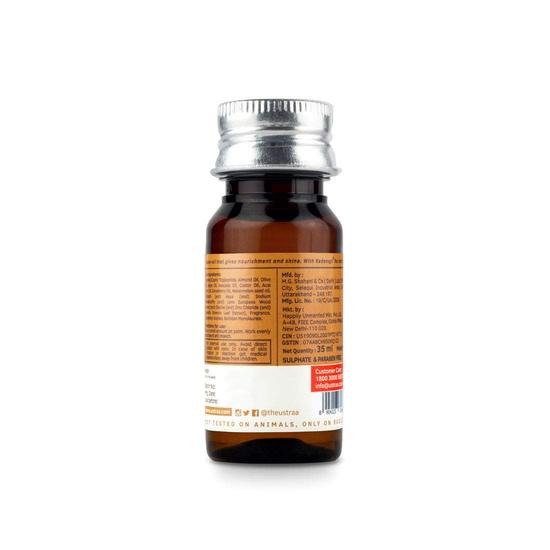Ustraa Huile de pousse de barbe - 35 ml - Plus de pousse de barbe, avec Redensyl, 8 huiles naturelles dont l'huile de jojoba et la cire Ustraa Beard & Mooch