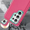 For Samsung Galaxy S26 Ultra Case PC + Silicone + EVA Anti-Drop Kickstand Phone Cover