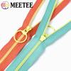 5/10Pcs Meetee 15-40cm 3# Close-end Resin Zippers Decorative Zips for Bag Pocket Zip Repair Kit DIY Garment Sewing Accessories