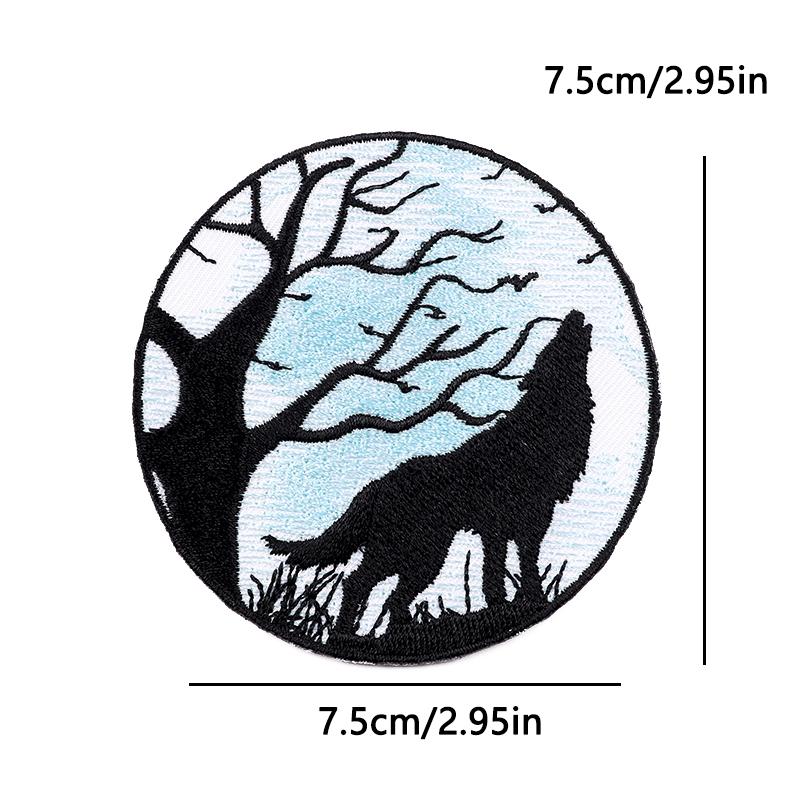 Aufbügelbares besticktes Abzeichen Outdoor-Abenteuer-Design Kosmischer Pilz Astronaut Für Jeansjacke Hut Tasche DIY Personalisierbare Dekoration