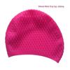 Summer 2025 Silicone Waterproof Swimming Cap with Ear Protection for Adults