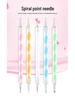 5-Piece Double-Headed Nail Art & Polymer Clay Dotting Tool Set