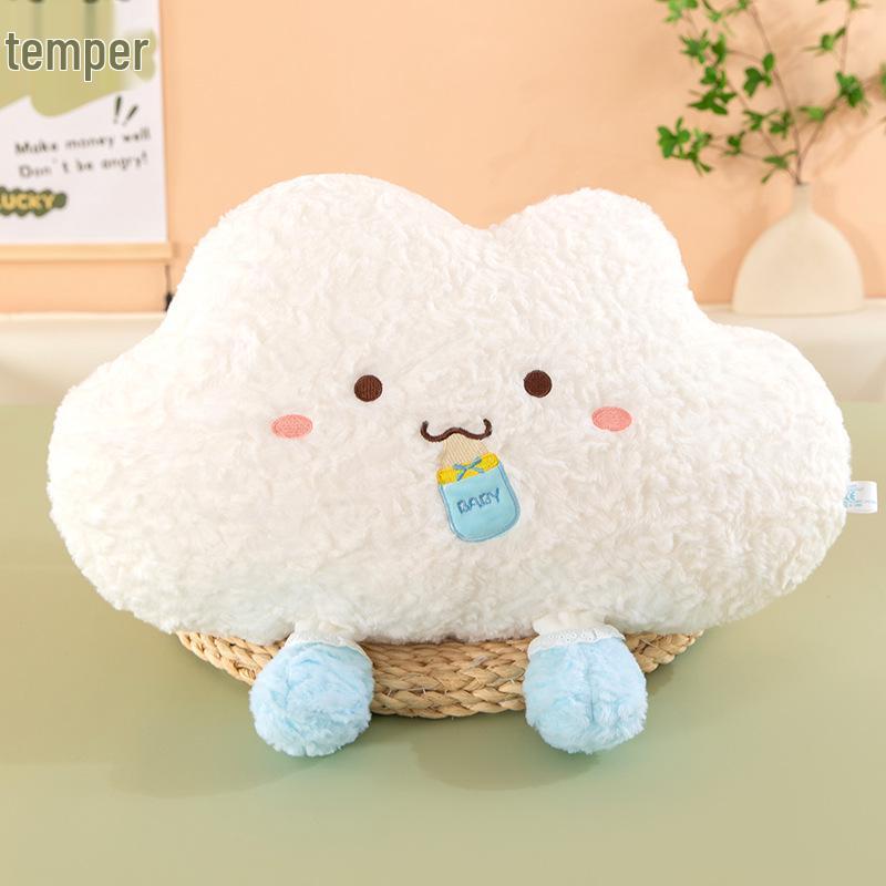 Nordic Cloud Plush Pillow Doll: Cute Mood Sofa & Window Décor