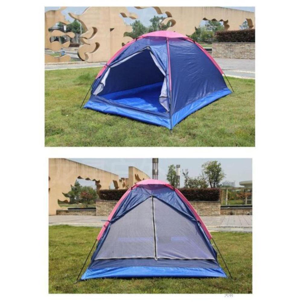 Camping Tents Double Resident Single-Layer Couple Travel Tent Beach Fishing Mountaineering Tent Outdoor Supplies