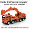 Plastic Engineering Transport Vehicle Toys 10 Styles Crane Truck Model Simulation Diecast  for Boys
