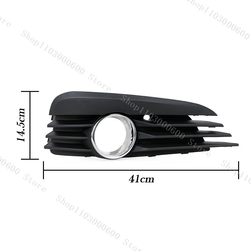 Fog Light Cover Grille For Vauxhall/Opel Vectra C 2002-2008 Fog Light Cover With Holes Car Accessories 13182921 13205877