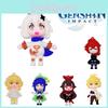 Vibrant Genshin Impact Aether Diluc Lumine Venti Paimon Pvc Figure Toy