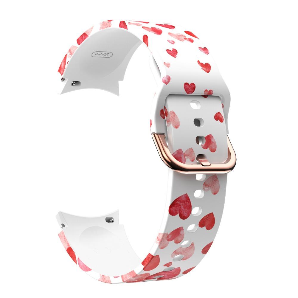 Classic Silicone Strap For Samsung Galaxy Watch 4/5/6/7 40mm 44mm 5 Pro 45mm Bracelet band Galaxy Watch4/6 Classic 47mm 43mm 46mm 42mm