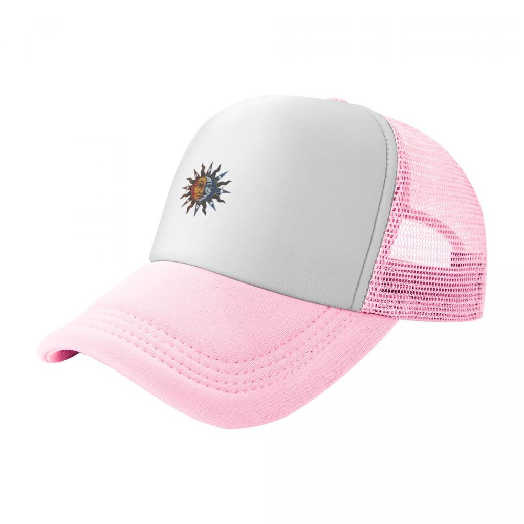 Celestial Mosaic Sunmoon Baseball Cap Beach Hat Icon Wild Ball Hat Luxury Mens Women'S