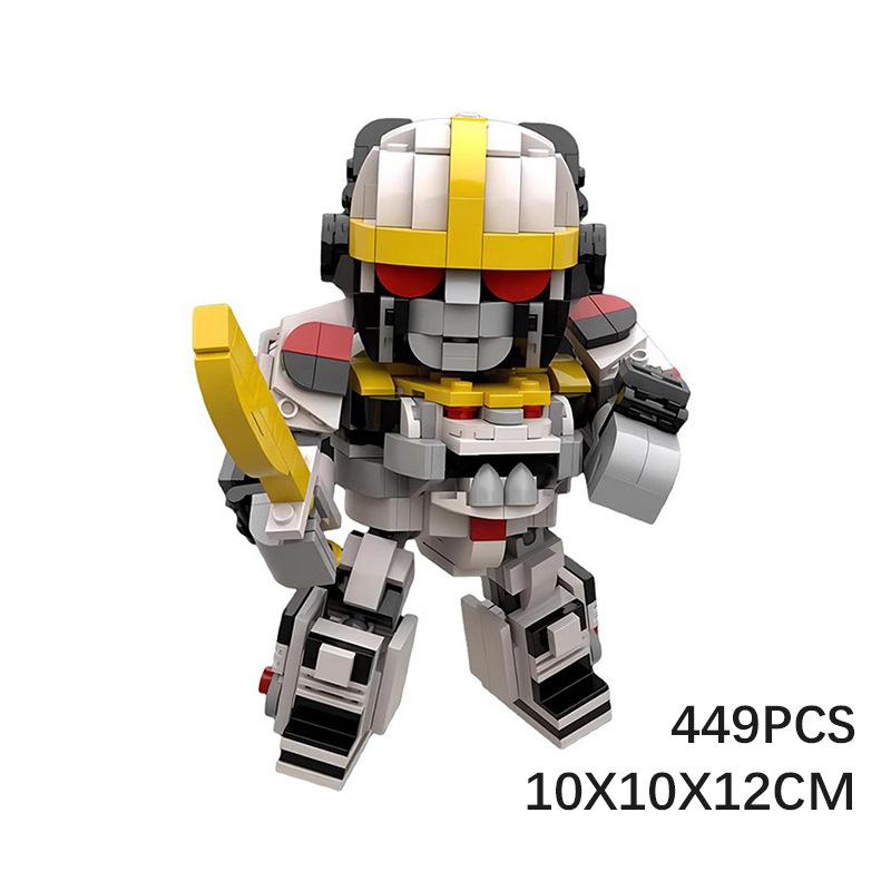 Building Blocks Compatible With Dinosaur Power Rangers Tiger Honor White Tiger Zod Beast God Assortment Mini Edition Toy
