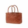 Dragon Diffusion 8809 Tan Mini Flat Gora Tote Bag
