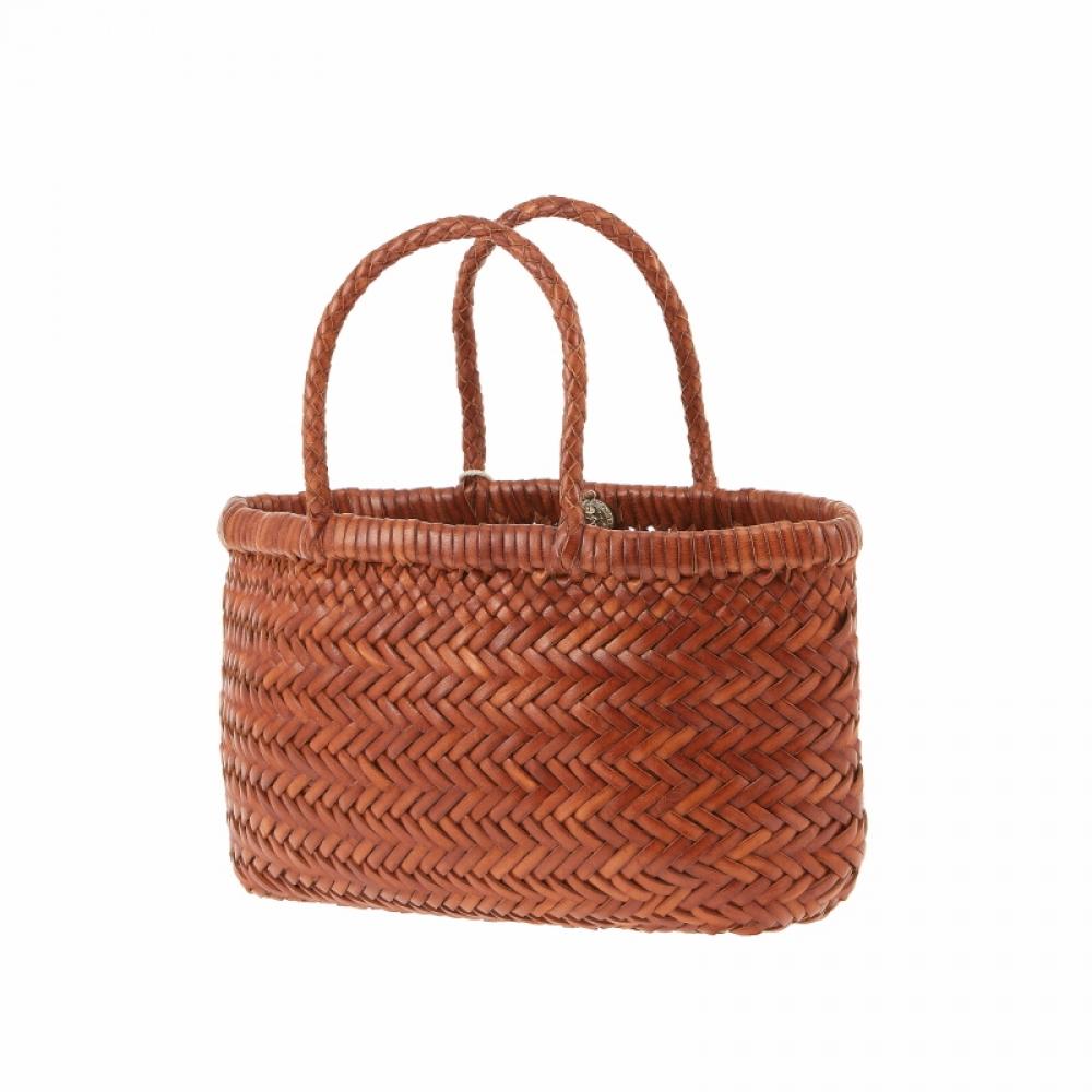 Dragon Diffusion 8809 Tan Mini Flat Gora Tote Bag