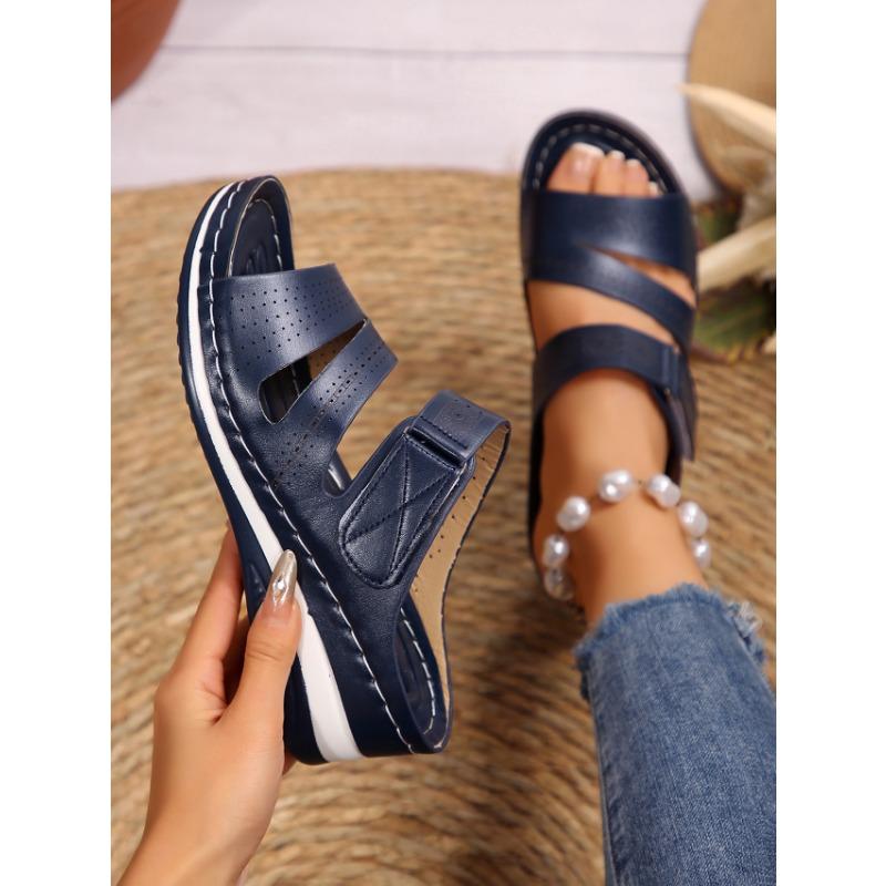 

Women s shoes new women s wedge heels slippers one word with snug wedge heels slippers 36