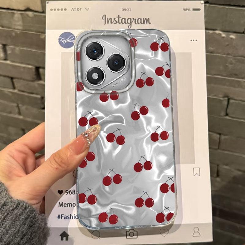 

Розовый Чехол для телефона с бантом для девочек и женщин для Honor 400 Pro X9c Magic7 Magic6 200 Lite Smart X9a X8a X8b X8c X7c X8 Fundas Cover Honor X7C белый