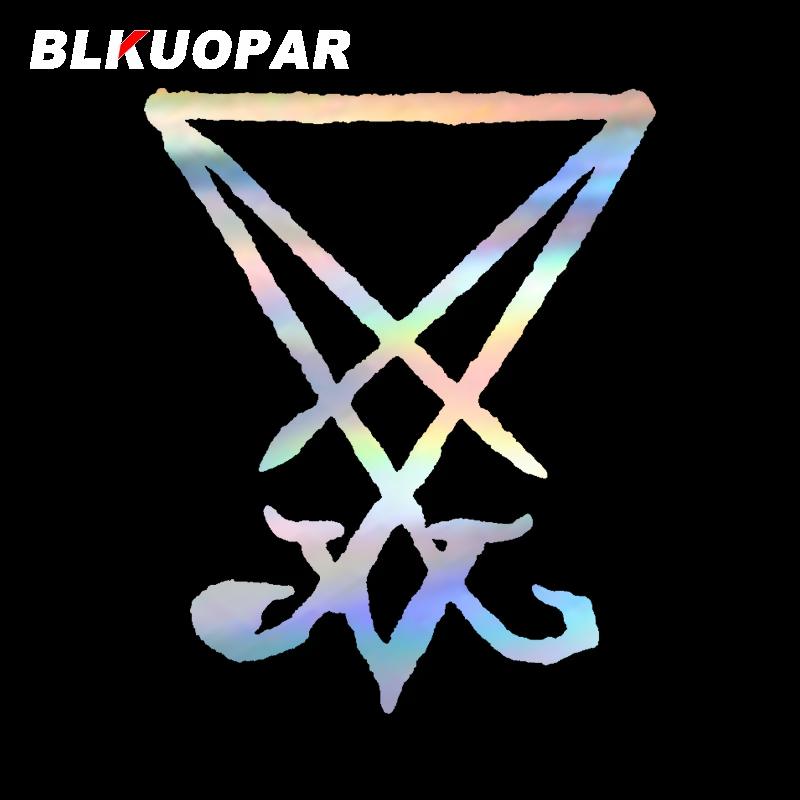 BLKUOPAR Bible Jesus Lucifer Satan Angel Demon Religious Icon Creative Car Stickers Windows Trunk Helmet Decals VAN Accessories
