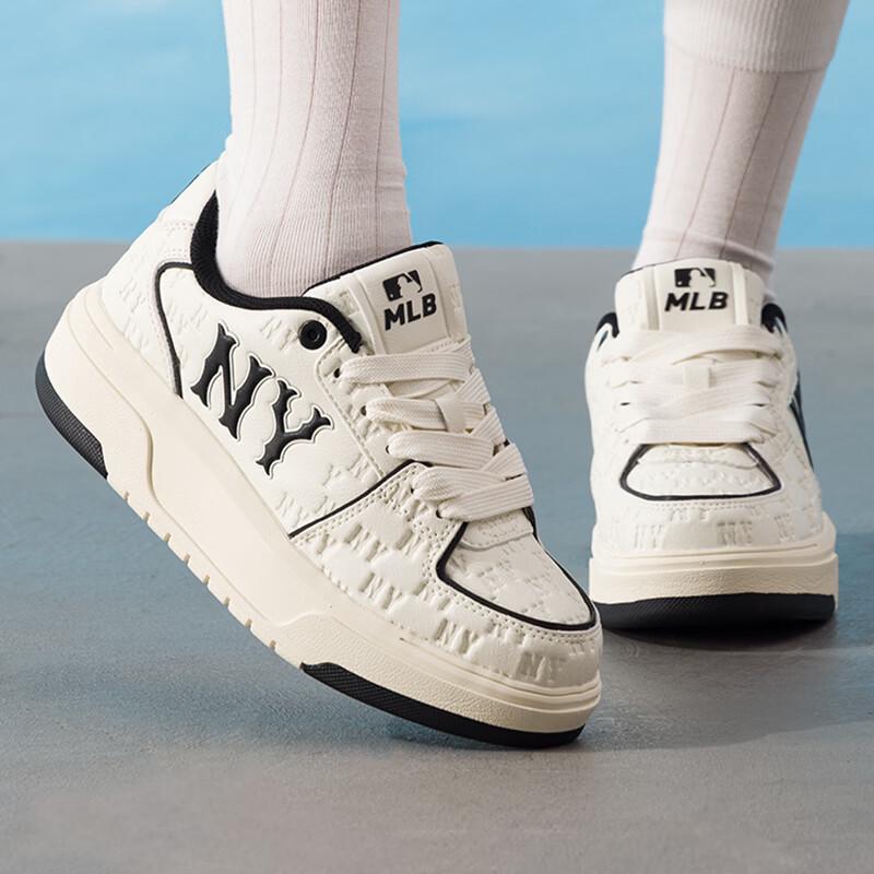 Buty Skateboardowe Unisex MLB z Monogramem Niskie 3ASXE035N-50CRL