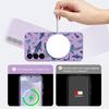 Magnetic Case For Samsung Galaxy S26 S25 S24 Ultra S23 S24 S25 FE For Magsafe Wireless Charge Whale Print Soft TPU Phone Cover
