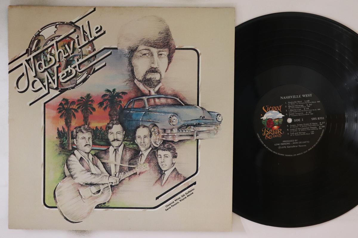 

LP Record NASHVILLE WEST - Nashville West SRS8701 SIERRA BRIAR 1978 US Rock Used