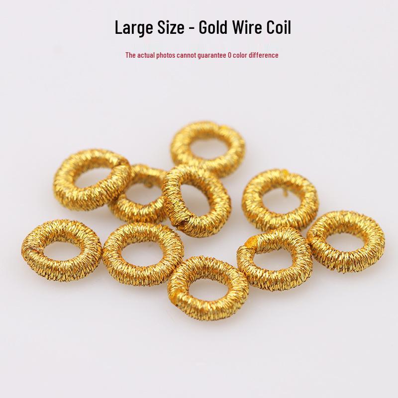 Golden Pineapple Knot Necklace with DIY Spacer Beads and Braided Cord